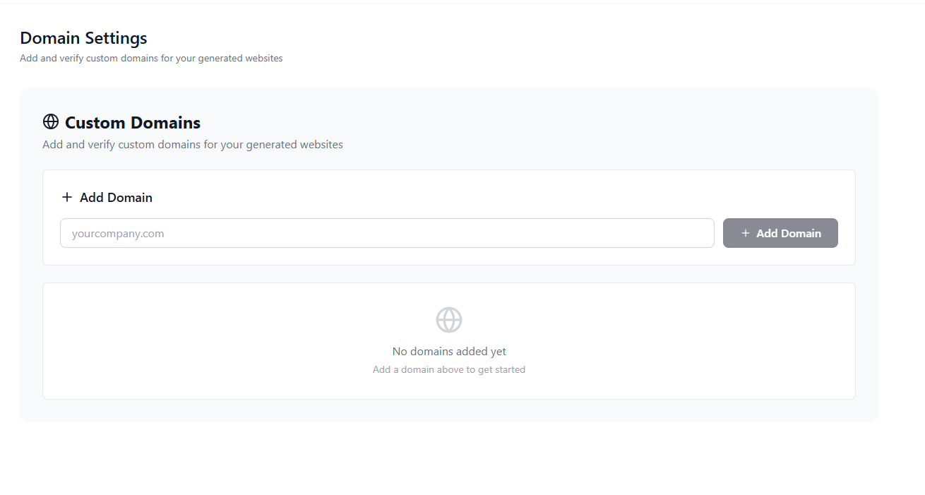 Connect subdomain for white-label email sending