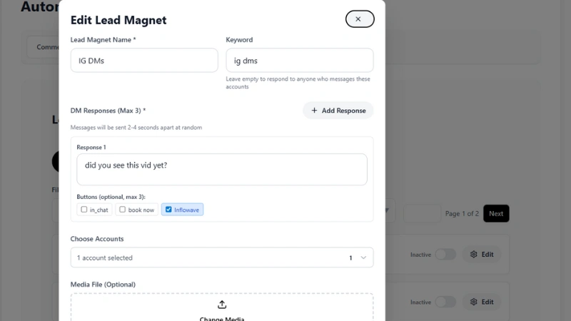 Instagram Lead Magnet Automation - Automated Lead Capture and Qualification for Instagram DMs