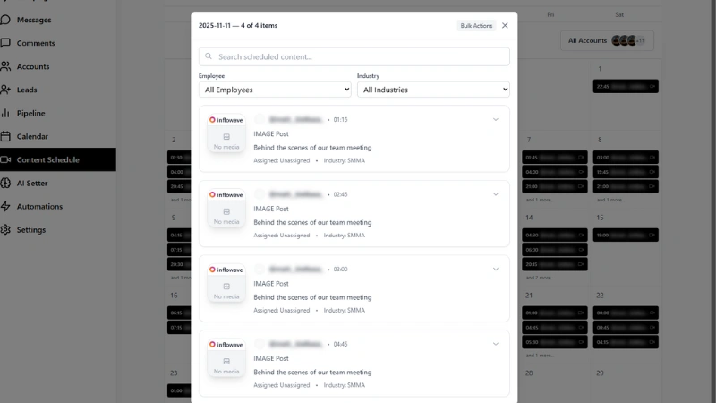 View Scheduled Instagram Posts Preview - Manage and Edit Scheduled Content Before Publishing