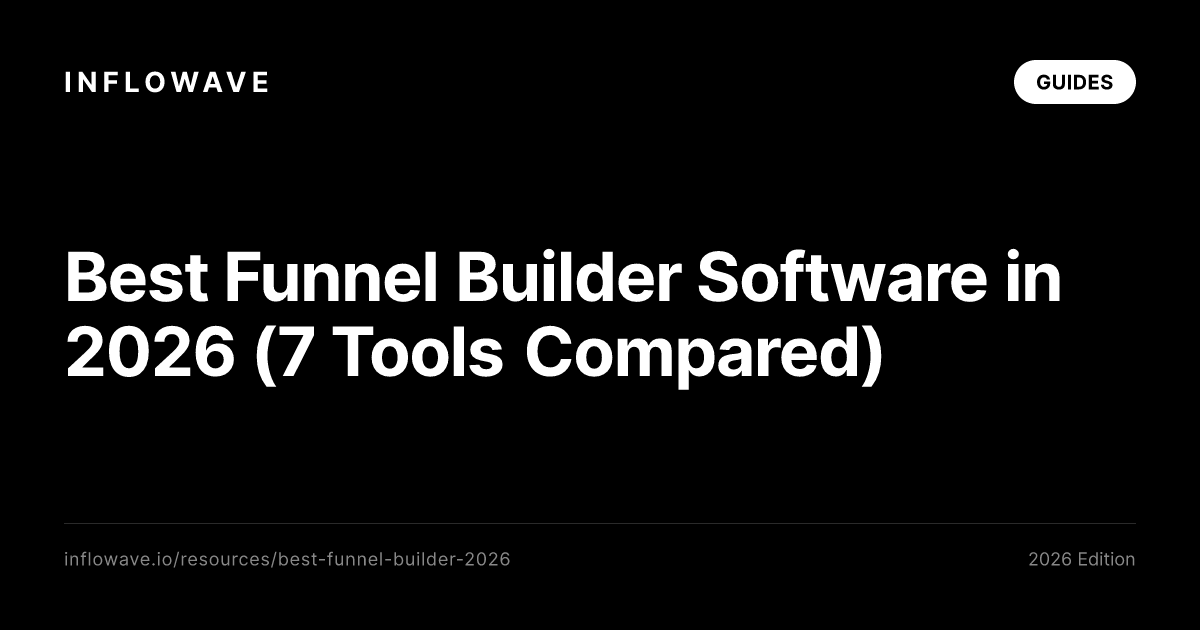 Best Funnel Builder Software in 2026 (7 Tools Compared)