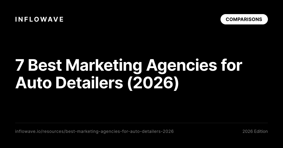 Die 7 besten Marketing-Agenturen für Auto-Detailer (2026)