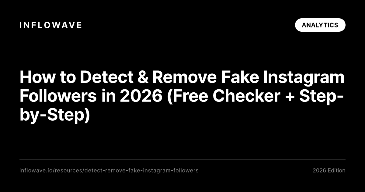 Jak odhalit a odstranit falešné sledující na Instagramu
