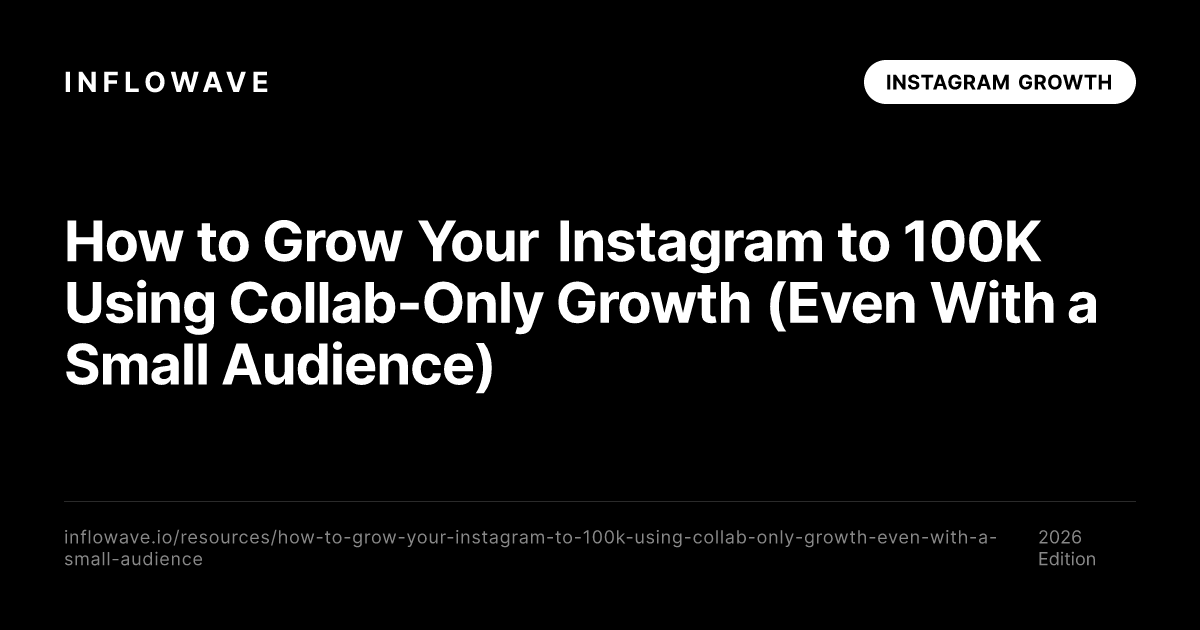 Πώς να Αναπτύξετε το Instagram σας στους 100K Χρησιμοποιώντας Αποκλειστική Ανάπτυξη μέσω Collab (Ακόμα και με Μικρό Κοινό)