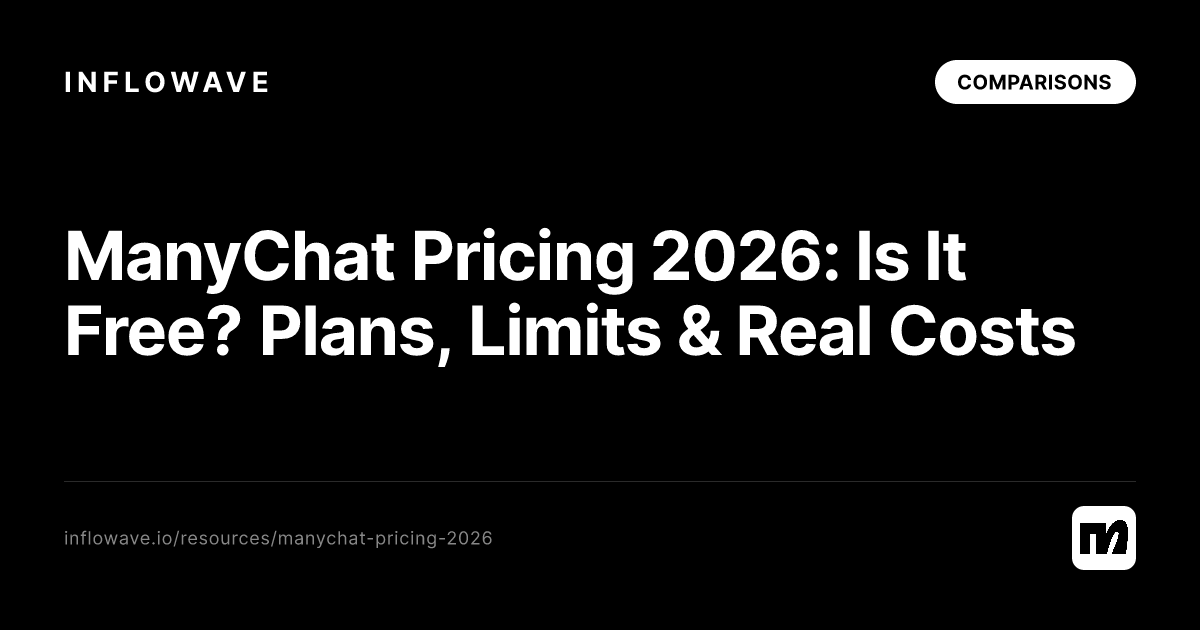ManyChat Preise 2026: Ist es kostenlos? Tarife, Limits & echte Kosten