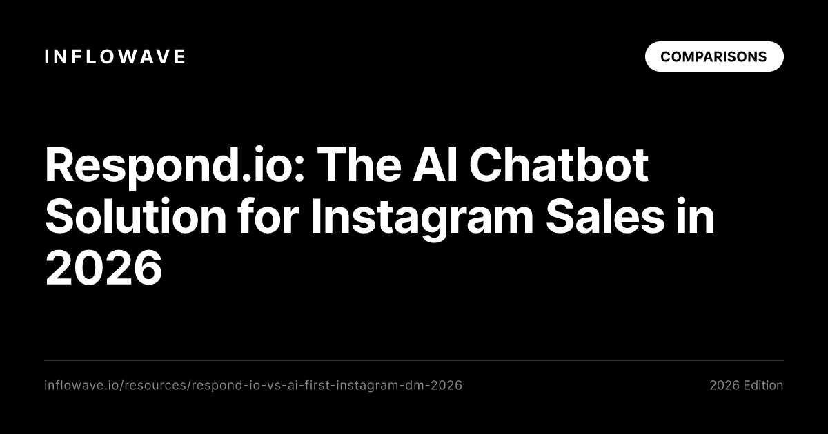Respond.io: The AI Chatbot Solution for Instagram Sales in 2026