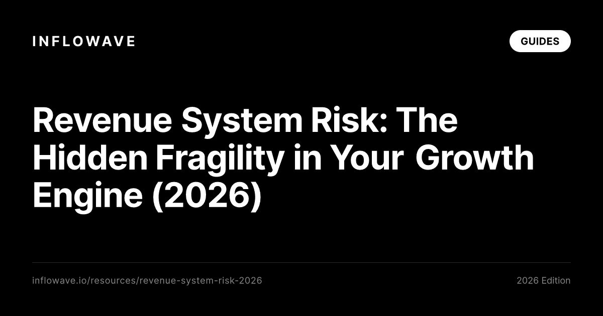 Revenue System Risk: The Hidden Fragility in Your Growth Engine (2026)