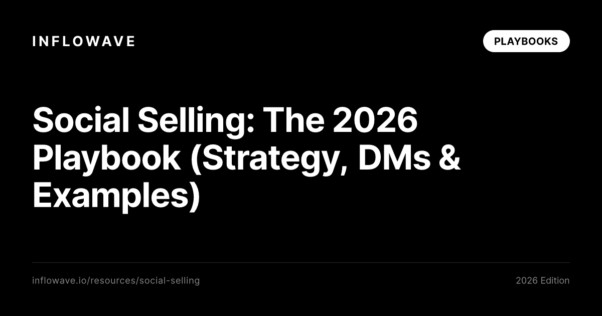 Social selling: playbook pro rok 2026 (strategie, DM a příklady)